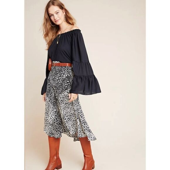 EUC Anthropologie Gloria Off-the-Shoulder Top - Picture 1 of 8